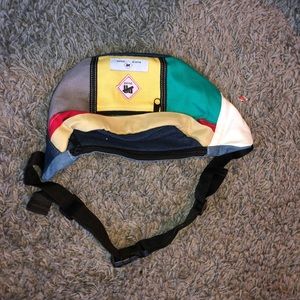 Multi colored fanny pack